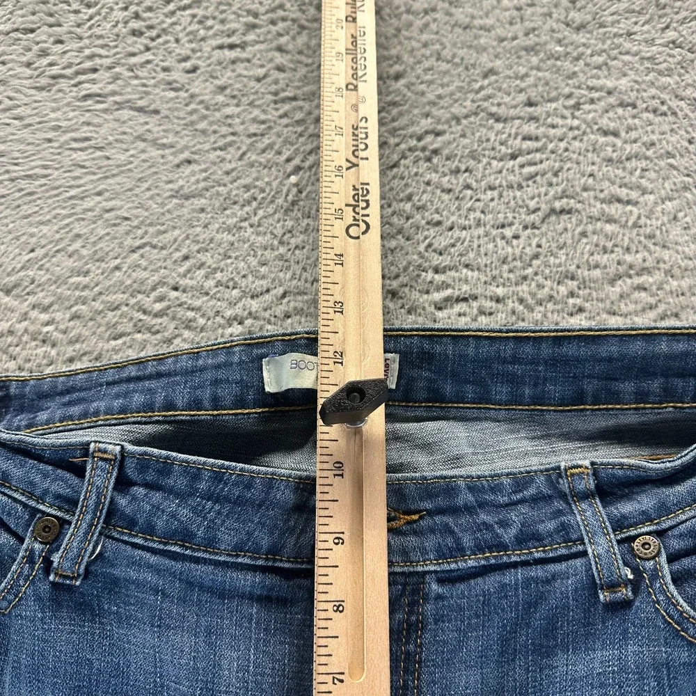 Levi's 515 Jeans‎ Womens 36x30 Blue Cotton Denim Bootcut Workwear Faded Travel